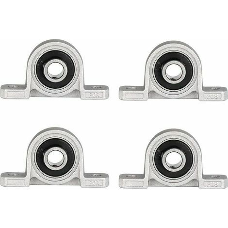 Stück Blocklager, 10 mm Kugellager, Stehlager, Flanschbohrung, selbsteinstellende montierte Unterstützung