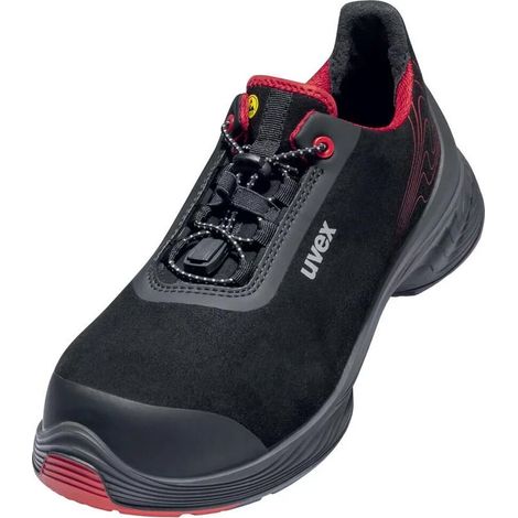 Chaussures de sécurité basses Uvex 68382 Unisexe, T 42 Noir, S3, SRC, Antistatiques ( Prix pour 1 paire ) (1/5)