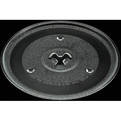 Plateau tournant pour micro-ondes, compatible avec les modèles Hamilton Beach 252100500497, HB-P90D23, HB-P90D23A, HBP90D23, Emerson P23 et Magic Chef MCM990ST. (1/4)