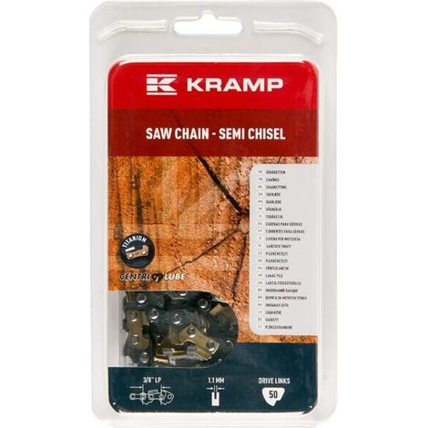 Catena motosega 3/8" 1,1mm 50 DL semi chisel UNIVERSALE 38LP11SB50KR