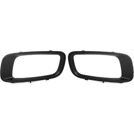 Cadre De Cache De Feu Antibrouillard - Avant Gauche Et Droit - Pour Mitsubishi Pajero Montero MK3 2000-2003 - ABS - Noir - 2 Pièces (1/5)