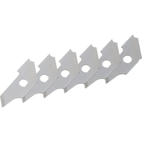 Wolfcraft 5893000 Lochrandsenker-Ersatzklingen 6 St.