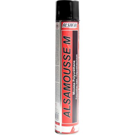 Mousse polyuréthane manuelle ALSAMOUSSE M 750 ml - PO08139 - Alsafix (1/2)
