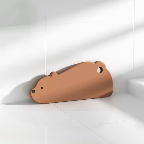Grattoir De Comptoir en Silicone, Grattoir Flexible pour Cuvette, Grattoir À pour Le Nettoyage des Vitres De Salle De Bain, pour Cuisine,Éviers Fenêtres