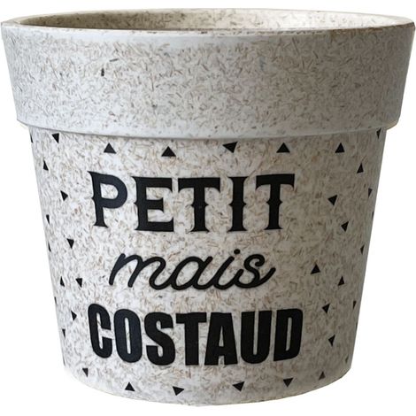 Cache pot petit mais costaud en bambou (1/2)