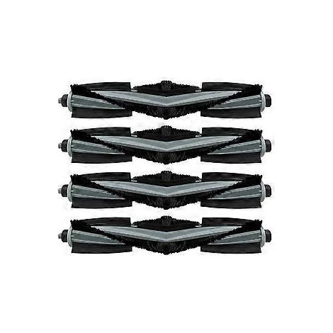 Lot de 4 pièces de rechange pour Deebot X2 Omni et X2 Pro : brosse principale