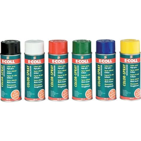 Espray de color, de alto brillo verde musgo 400ml verde musgo RAL6005 (Por 6) (1/5)