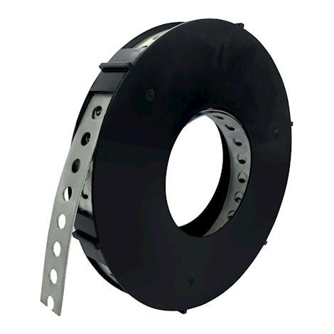 bande perforée - 10 mètres x 12 mm x 0.7 mm - bizline 710590