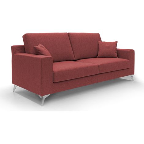 Michael Divano in tessuto impermeabile antimacchia T03 146 cm rosso