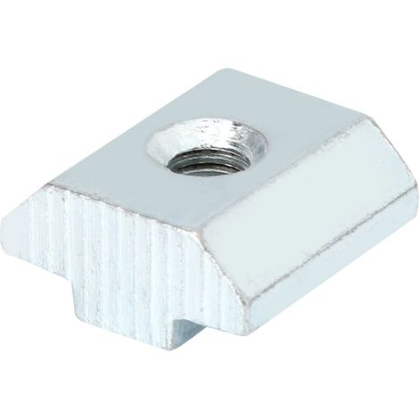 Ensemble de 30 écrous à rainure en T série 40, en acier au carbone, filetés, pour blocs de fixation (M6) (1/5)