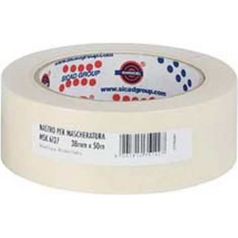 96PZ NASTRO CARTA PER USO GENERICO (MSK 6127) - mm.19h. in rotoli da mt.50
