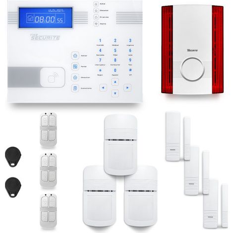 Alarme maison sans fil SHBi28 GSM/IP (1/4)