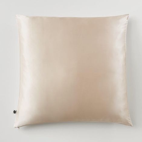 Taie d'Oreiller 63 x 63 cm - Soie de Mûrier Soanne - Pampa (1/4)