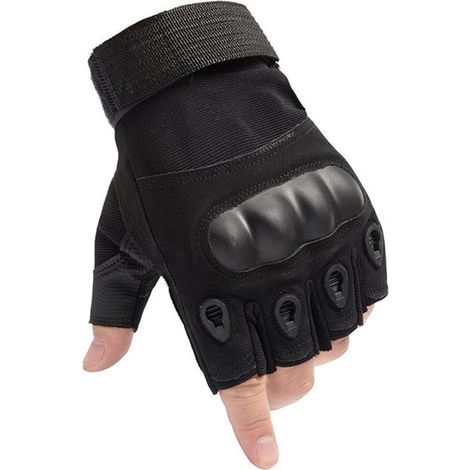 Gants résistants aux coupures, Gants tactiques d'extérieur Cyclisme Gants demi-doigts Entraînement sportif Résistant à l'usure Gants de fitness anti-dérapants anti-coupures Gant de travail de sécurité (1/5)