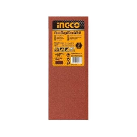 Set 5PZ Carta Abrasiva 90X231 MM