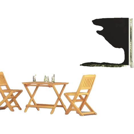 Toldo lateral para patio, tejido de poliéster, 117 cm x 600 cm, apto para balcones y jardines, proporciona protección contra el sol y el viento, tejido resistente a los rayos UV. (1/5)