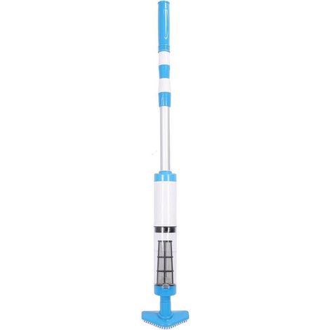 Aspirateur de piscine avec batterie, nettoyeur de piscine avec filtre, aspirateur de piscine avec Autonomie 90 Min pour Piscines Hors-Sol 200m² (1/5)