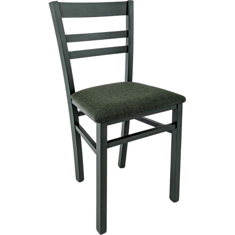 Sedia Cromica in legno verde set 2 pezzi (1/2)