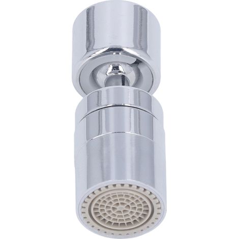 Aérateur de robinet à double interrupteur à vitesse variable, pivotant à 360°, pour lavabo, remplacement fileté femelle M22