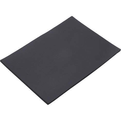 Tapis de réparation noir souple antidérapant imperméable isolant thermique pour plastifieuse (1/5)