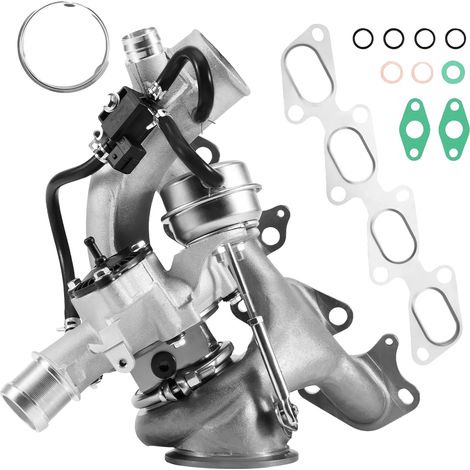 Turbocompresor, aleación metálica de alta calidad, 49 cm de largo, compatible con Buick Encore 1.4L 2013-2019, rendimiento de 140 hp, peso de 9600 g. (1/5)