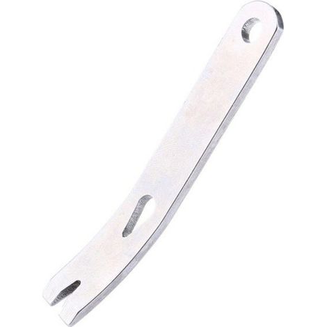 Mini Barre De Levier - Acier Inoxydable - Pour Kit De Survie Et Bricolage - 76 X 12,5 X 2,1 Mm - 1 Pièce (1/5)