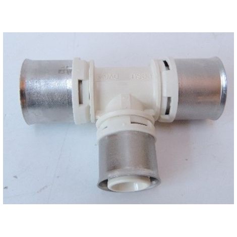 TE 32-26-32 SORTIE CENTRALE RED PPSU POUR SYSTEME MULTICOUCHES 856.32.360 PB TUB MCRT322632