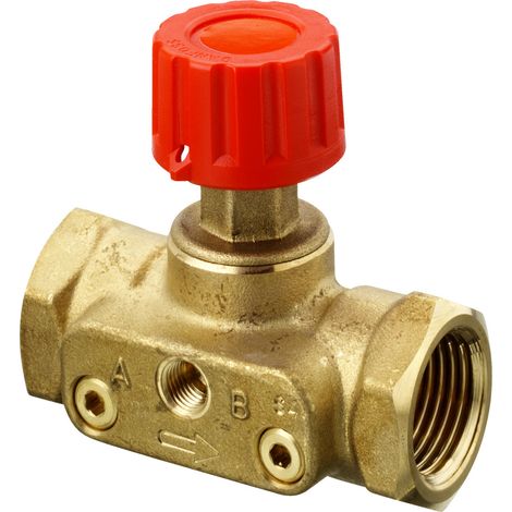 Danfoss Strangabsperrventil Typ ASV-M DN 15 1/2'' IG Einbau im Vorlauf 003L7691 passend zu ASV-P/V (1/4)