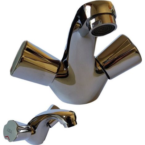 Bec Court Chromé Bidet évier Salle De Bain Mitigeur
