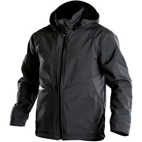 Veste Dassy Gravity Softshell Noir/gris S 103450-nogr-s (1/2)