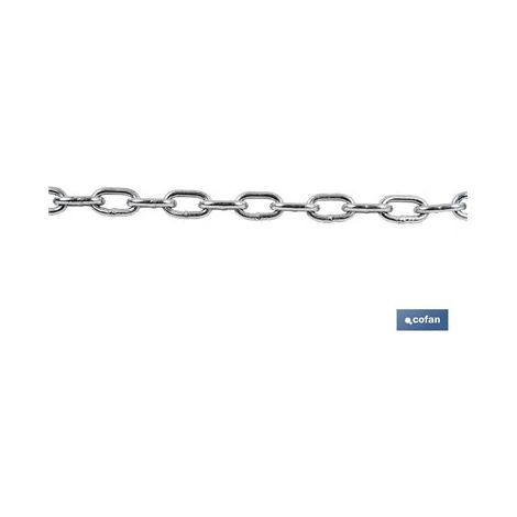 CADENA CINCADA DE 6MM. (MTS) - COFAN
