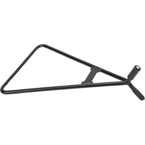 Béquille latérale triangulaire en alliage d'acier, accessoire universel pour motos, motocross et dirt bikes. (1/5)