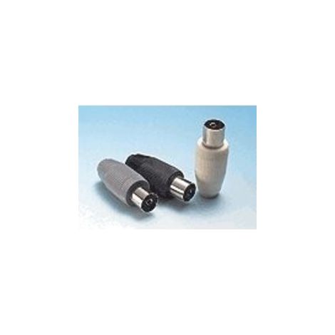Connecteur d'antenne TV femelle droit Blanco 3035B