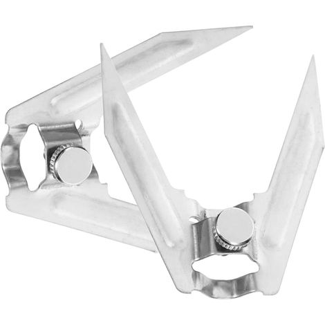 Fourchette À Viande Rotissoire En Acier Inoxydable 2 Pièces Accessoires Pour Tournebroche Fourchette À Poulet Pour Four Et Barbecue Ustensile Pour Griller La Volaille (1/5)