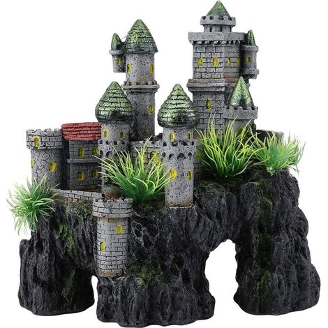Simulations-Schloss aus Kunstharz, Aquarium-Ornament (1/5)
