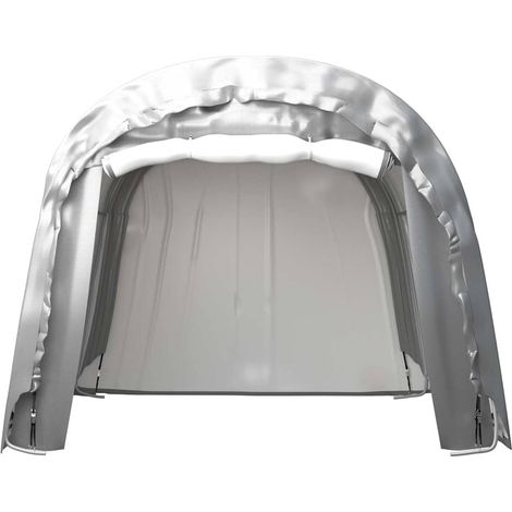 Maison Exclusive - Tenda Capannone 300x300 cm in Acciaio Grigio