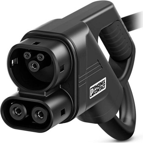 [NEUWERTIG] B-Ware Phoenix Contact eMobility Ladekabel 10m Typ 2 200A 1000V DC schwarz flexibel (1/2)