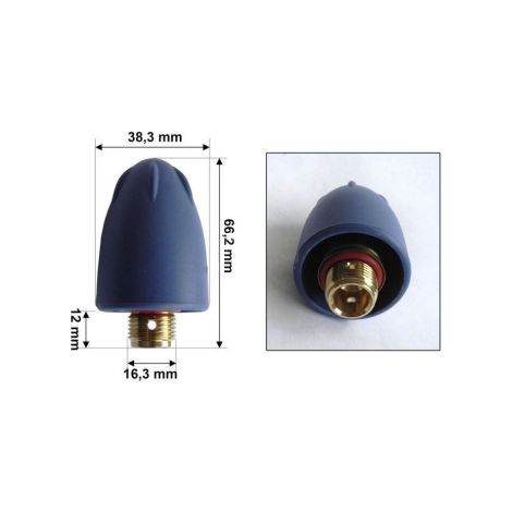 Tapón caldera macho para generador de vapor DELONGHI 7328143800