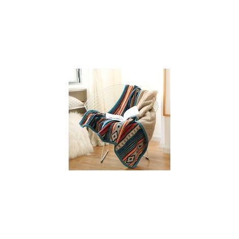 Couverture douillette, couverture moelleuse et douce pour canapé, couverture pour fauteuil (1/5)