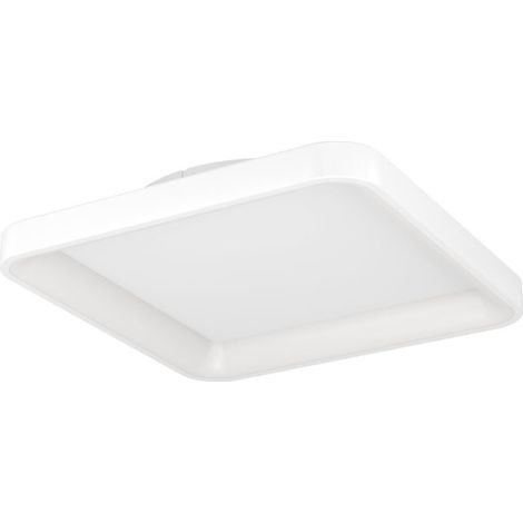 Eglo LED Deckenleuchte Loretello weiß 35 x 35 cm tageslichtweiß Deckenlampen & Kronleuchter