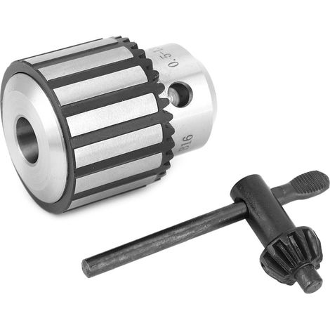 0,5–13 mm B16 Hochleistungs-Bohrfutter mit Schlüssel für Drehbank und Tischbohrmaschine (1/5)