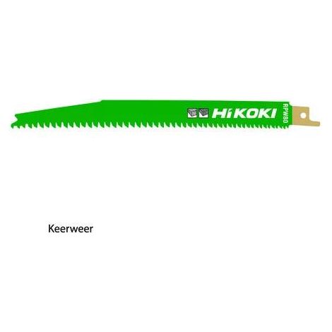 LAME DE SCIE HIKOKI POUR SCIES SABRE RPW80/S2345X 200 mm / 5 pièces.