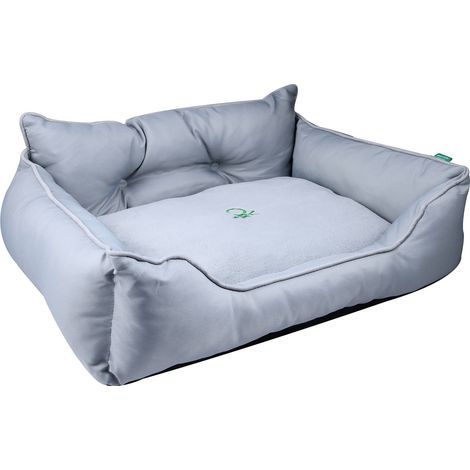 BENETTON CAMA PARA MASCOTA 90X70X28CM POLIESTER GRIS (1/5)