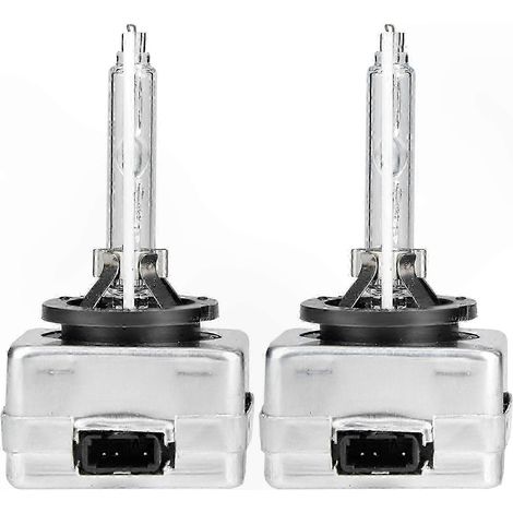 Lot de 2 ampoules de phares au xénon HID D1S 35 W 6000 K pour usage automobile (1/4)