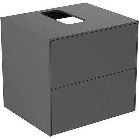 IDEAL STANDARD T3940Y2 Meuble bas WT Conca, 2 tiroirs, (1/2)