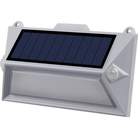 Applique Solare LED da Esterno 3.6W con Sensore di Movimento – Luce Calda o Fredda, IP65, 18 LED, Faretto da Muro - Colore della luce: Luce calda