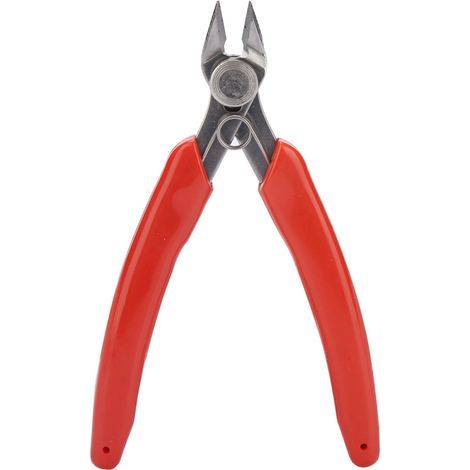 Pinces coupantes latérales électroniques mini 107F1 pour câbles et fils - Outil à main (1/5)