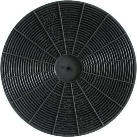 pair 2x Filtres à charbon actif compatible avec Klarstein Zarah, Royal Flush Eco, Zola, Zelda, Balzac, Aurica hotte aspirante - 17,5 cm (1/4)