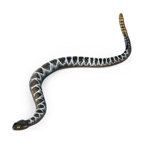 Pair Figurine Serpent Réaliste en Caoutchouc - Jouet Statique pour Décor de Jardin et Farces - Enfants et Collectionneurs (1/5)