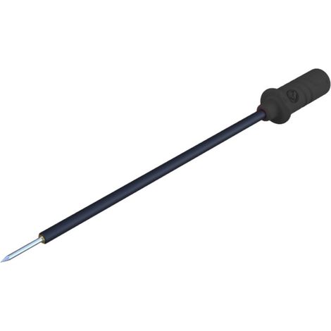 SKS Hirschmann MICRO-PRUEF MPS 2/064 FT SW Sonda Connettore 0,64 mm CAT I Nero 1 pz. (1/3)